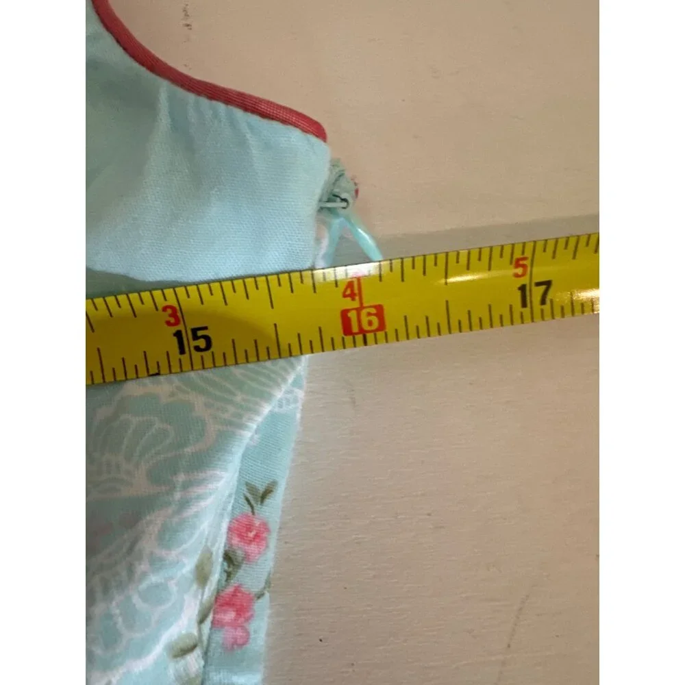 Scarlet Darkness Lace-Up Dress Sz S NEW w/Tags Renfest Cottage Floral MilkMaid - Picture 9 of 12